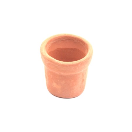 vaso in coccio  in miniatura cm 1