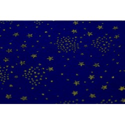 pannolenci blu con stelle dorate 45x50