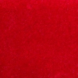 Termovinile rosso stripflock  cm 30x50 effetto vellutino
