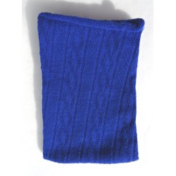 tubolare blu con treccia cm 30x8